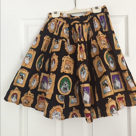 modcloth cat skirt